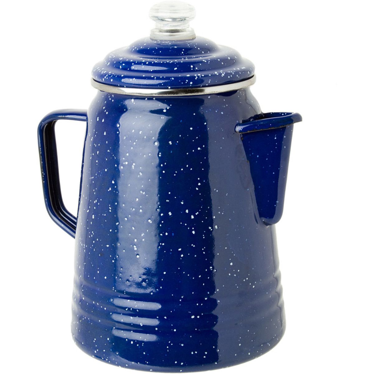 Coleman 14 Cup Enamelware Percolator Hike & Camp