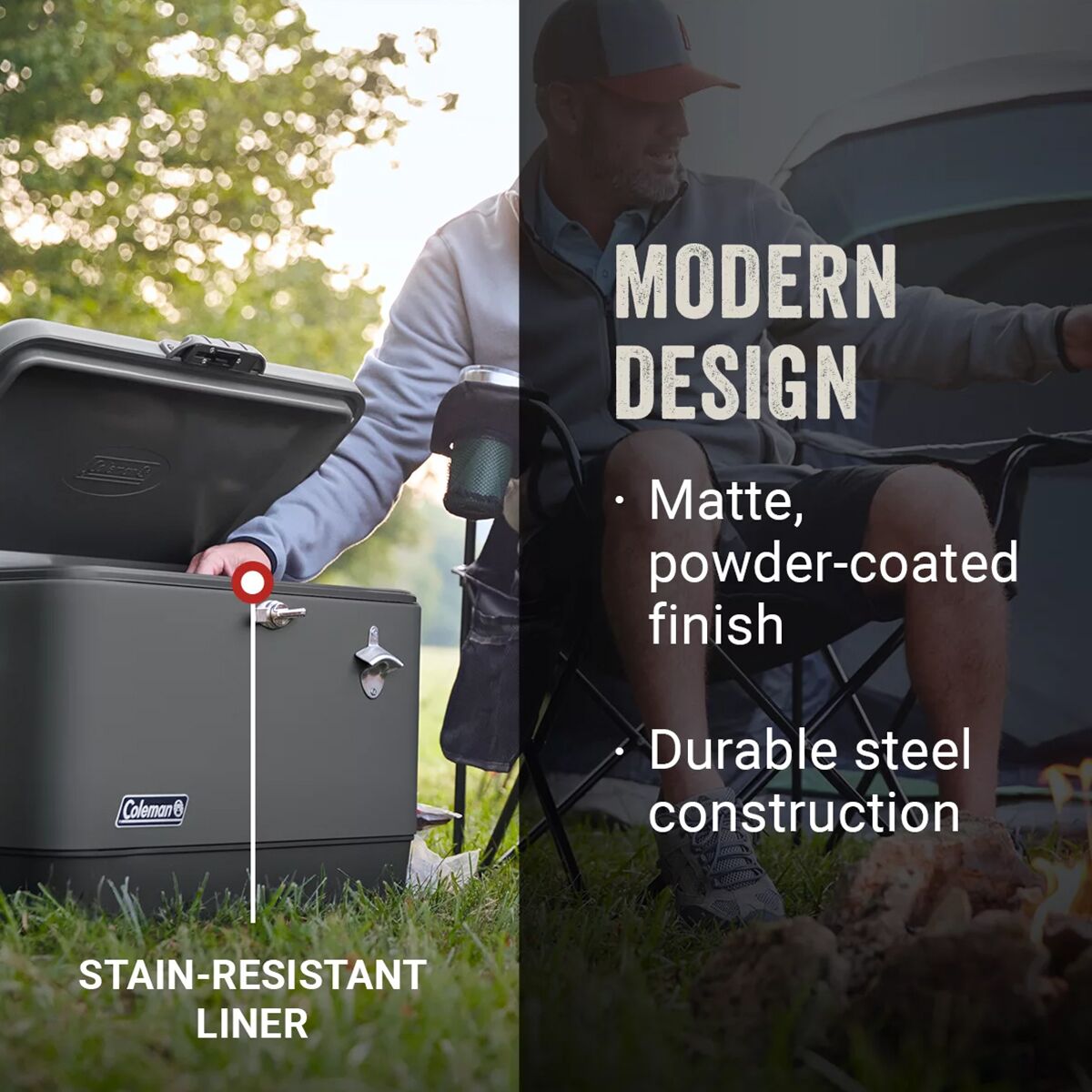 Coleman Reunion Steel Belted Cooler - 54qt
