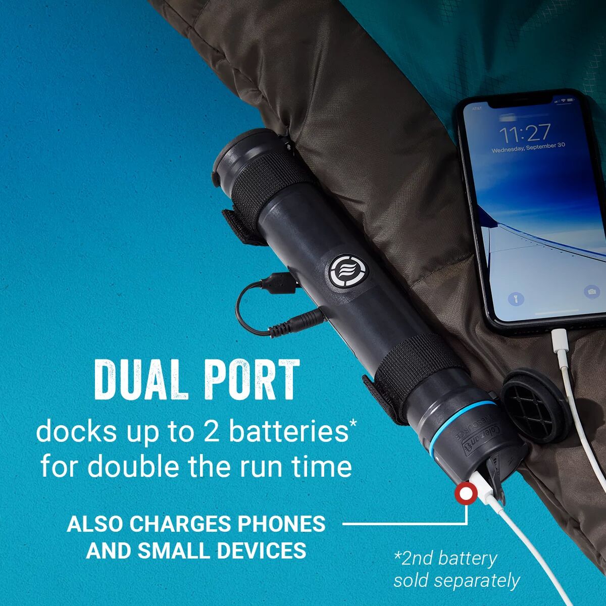 Coleman OneSource Heated Sleeping Bag 32F Synthetic Hike & Camp