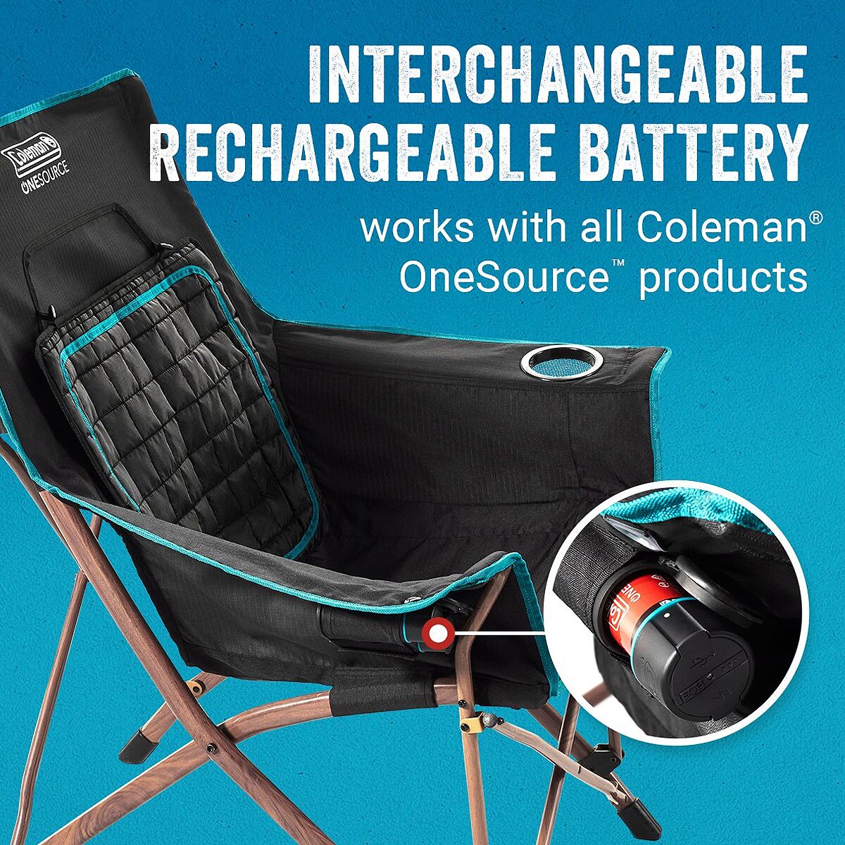 Coleman Onesource Heated Chair | Backcountry.com