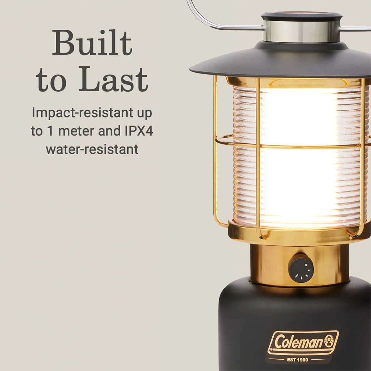 Coleman 1900 Collection 600 Lumen Lantern - Hike & Camp