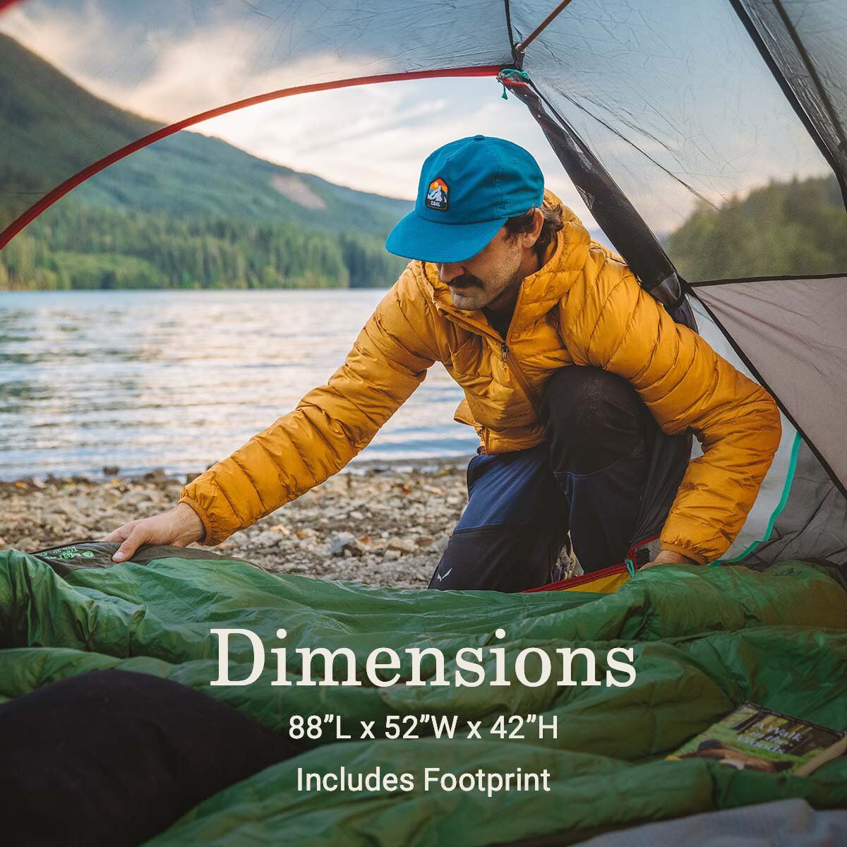 Coleman Peak1 Backpacking Tent: 2-Person 3-Season