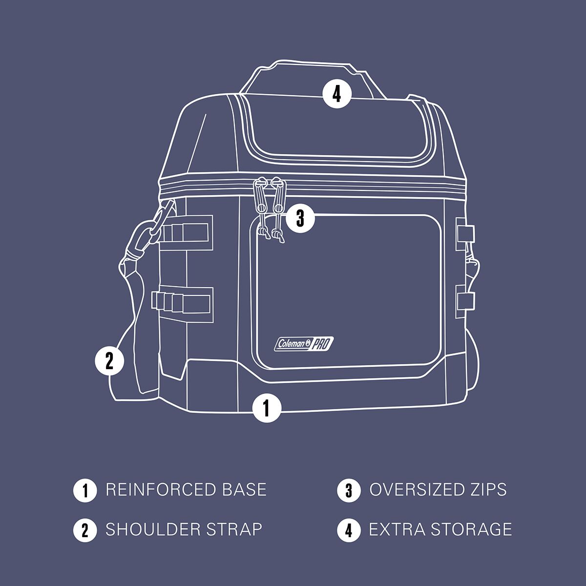 Coleman Pro Soft Cooler 24-Can