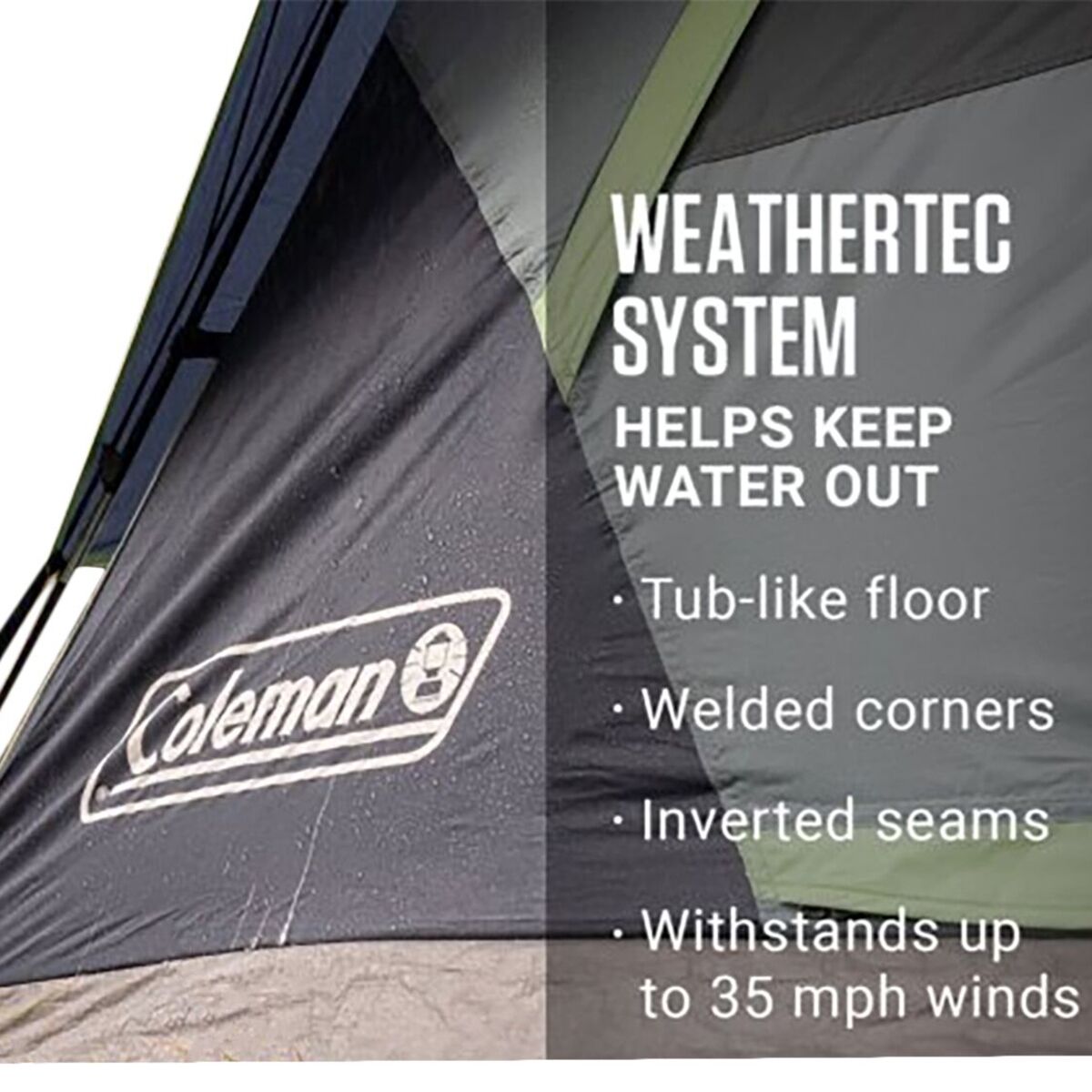 Coleman Skydome Tent: 4-Person 3-Season