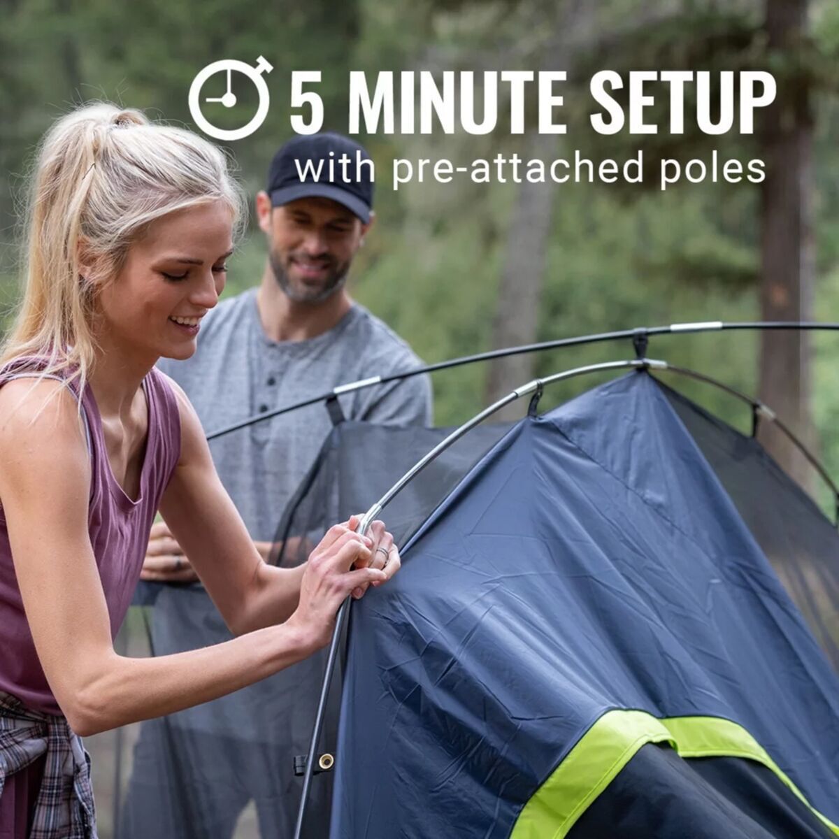 Coleman Skydome Tent: 8-Person 3-Season - Darkroom