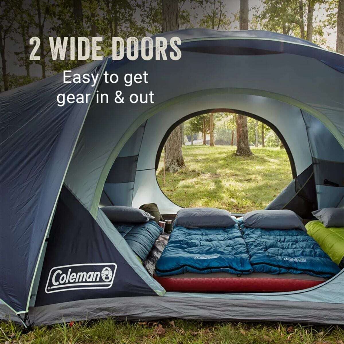 Coleman Skydome XL Tent: 12-Person 3-Season