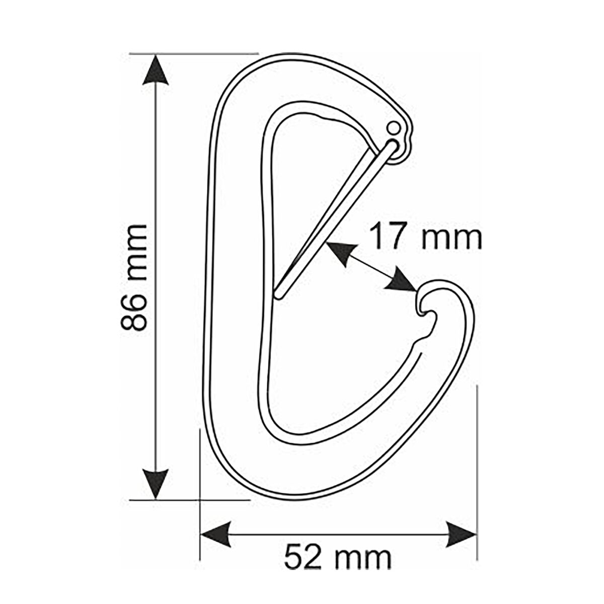 CAMP USA Nano 22 Carabiner
