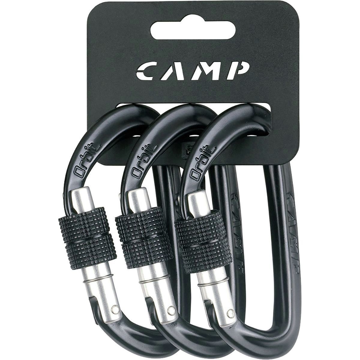 CAMP USA Orbit Locking Carabiner 3Pack