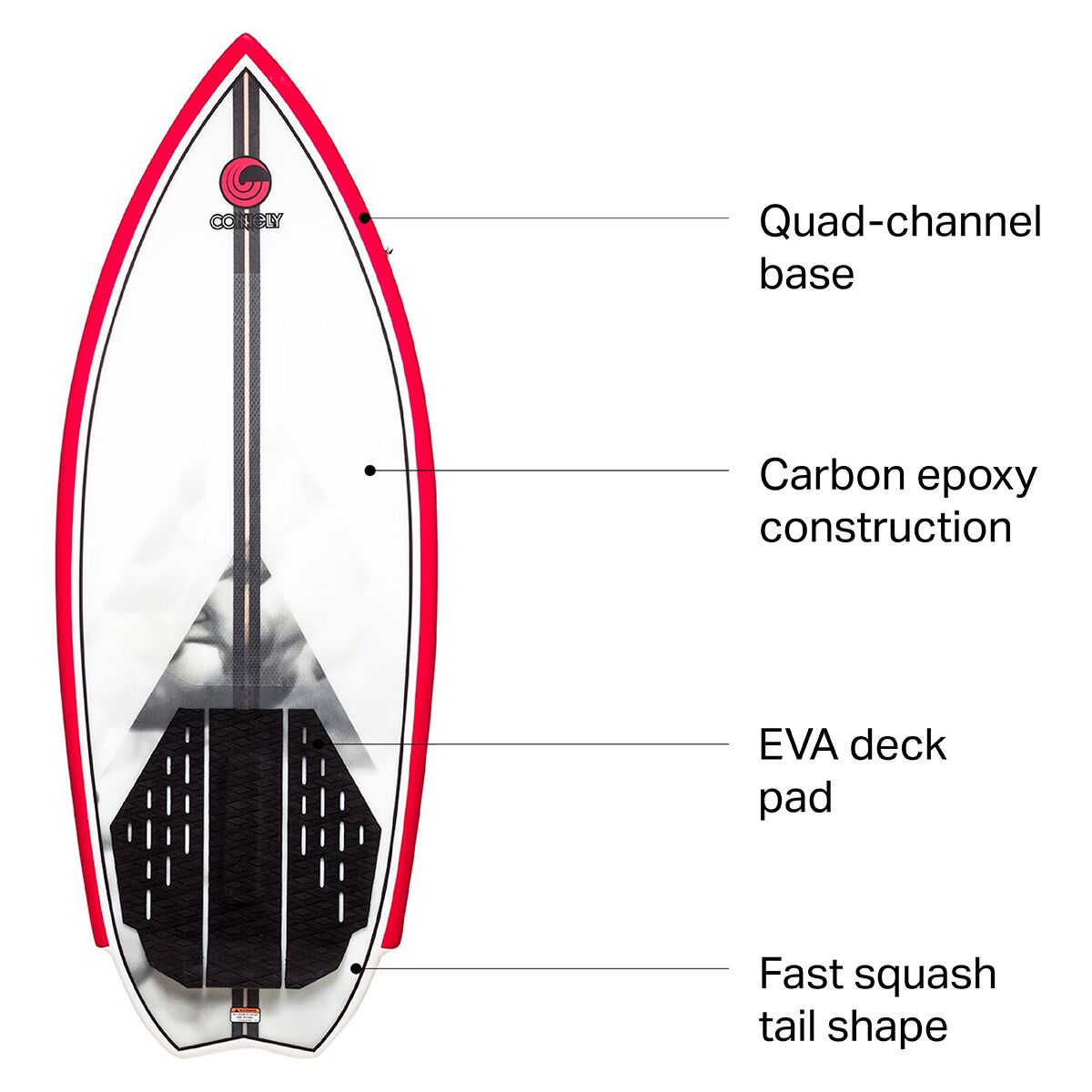 Connelly Skis Jet Wakesurf Board Wake