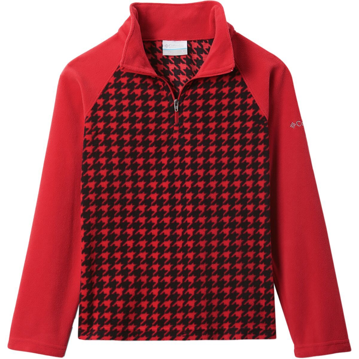 Classic Fit Soft Fleece Columbia Youth Glacial III Fleece Printed Half Zip