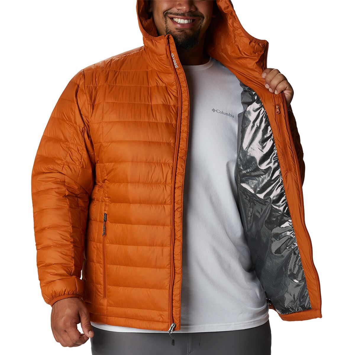 Columbia Voodoo Falls 590 Turbodown Hooded Jacket Men's Clothing