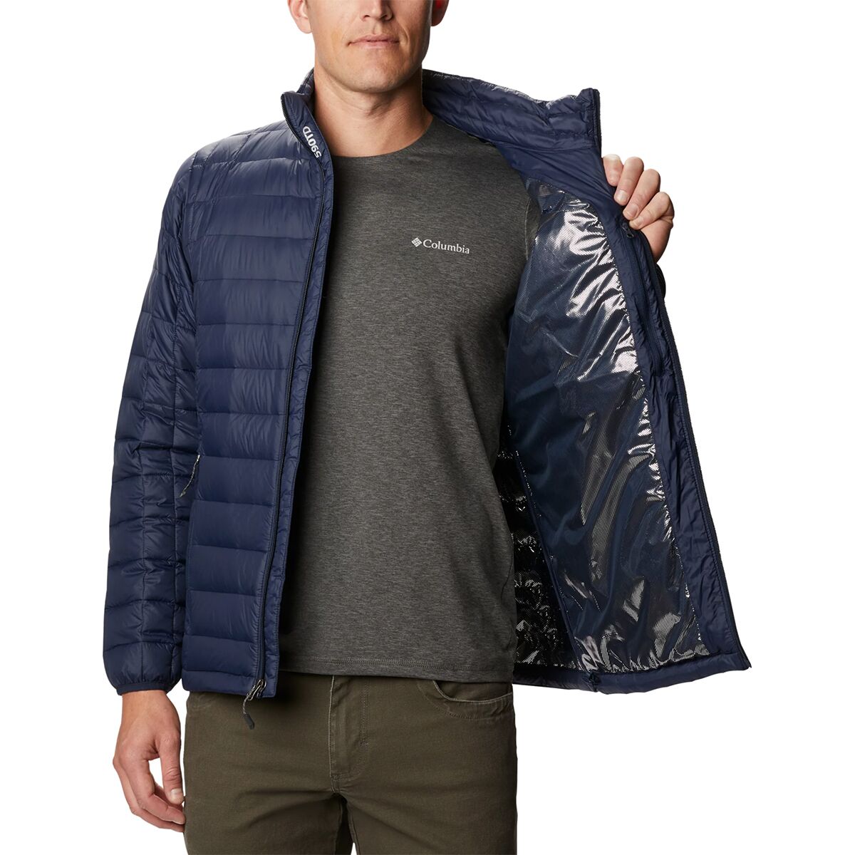 Columbia Voodoo Falls 590 Turbodown Jacket Men's Clothing