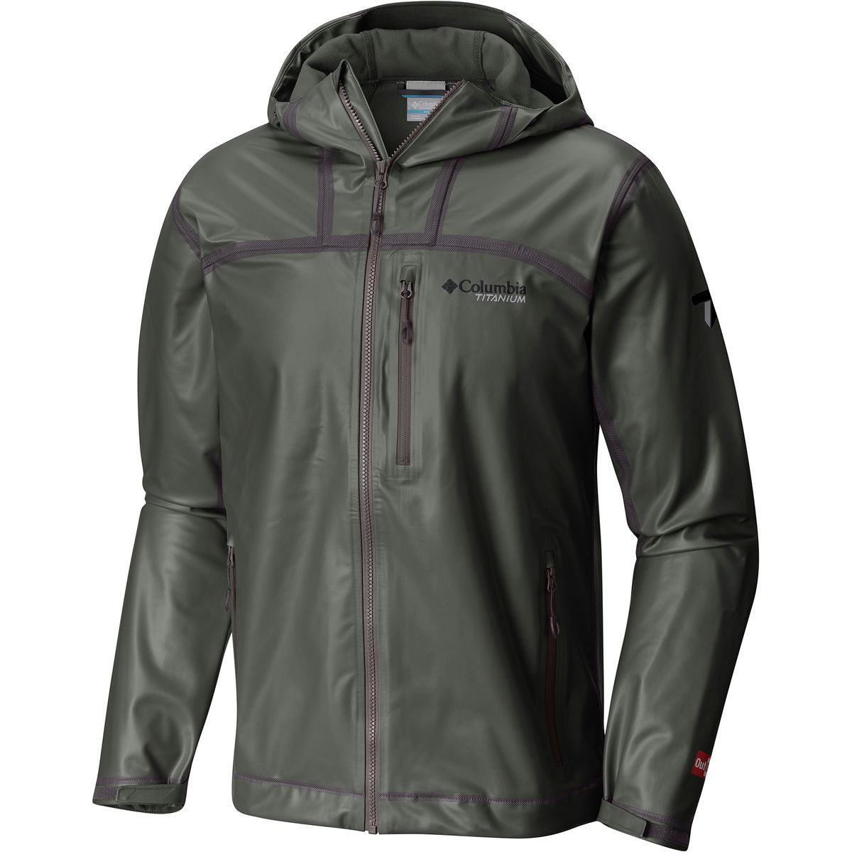 Columbia Titanium Outdry Ex Stretch Hooded Shell Jacket Men's
