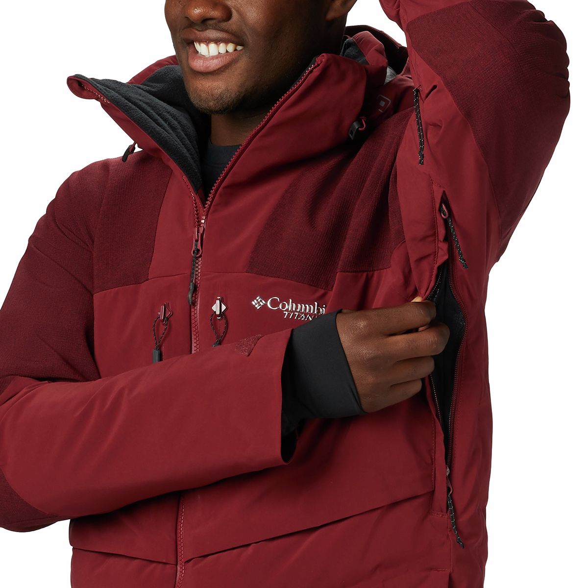 Columbia Titanium Powder Keg II Down Jacket Men's Clothing