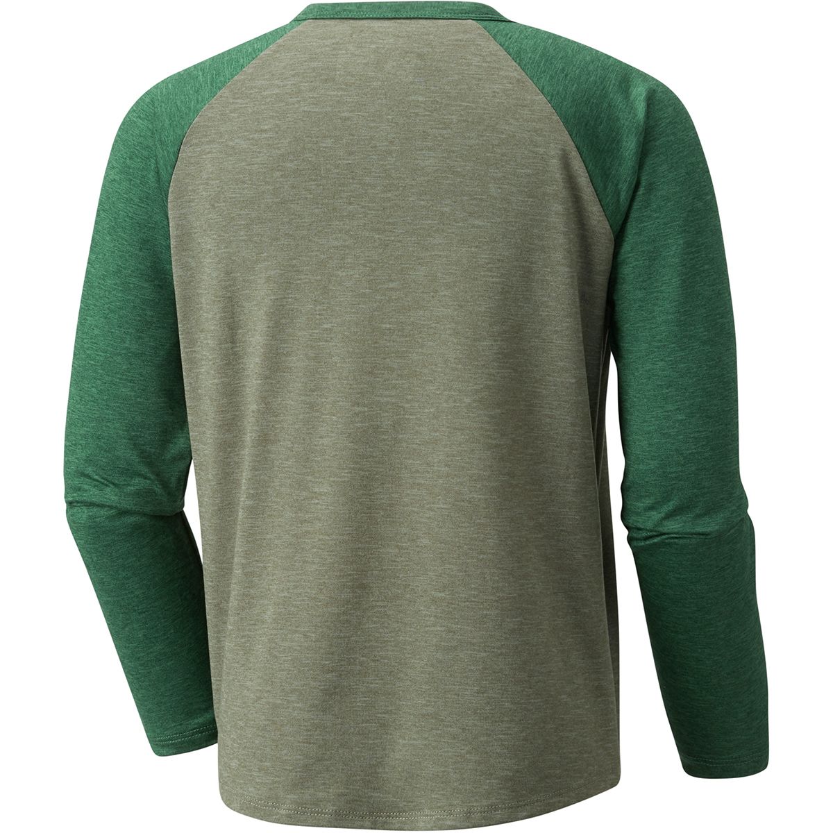 Chemise Columbia Homme Manches Longues Henley Verte - Taille M - Parfait état