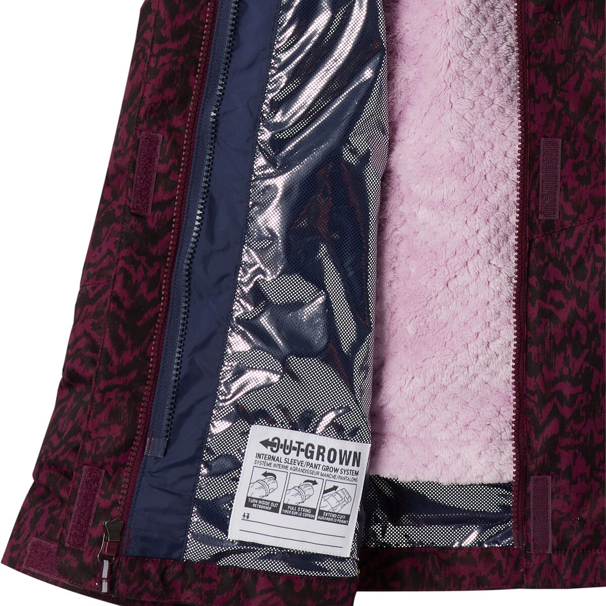 Columbia BUGABOO II PANT - Skibroek - dusty pink/roze