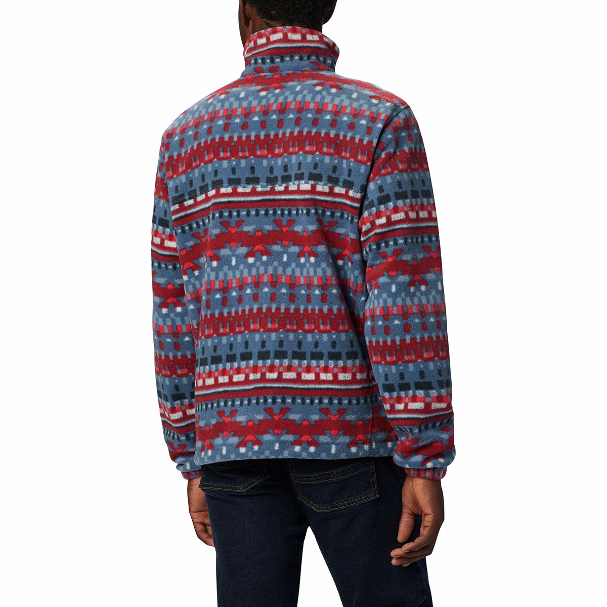 Columbia Steens Mountain Print Fleece Jacket Men's Clothing