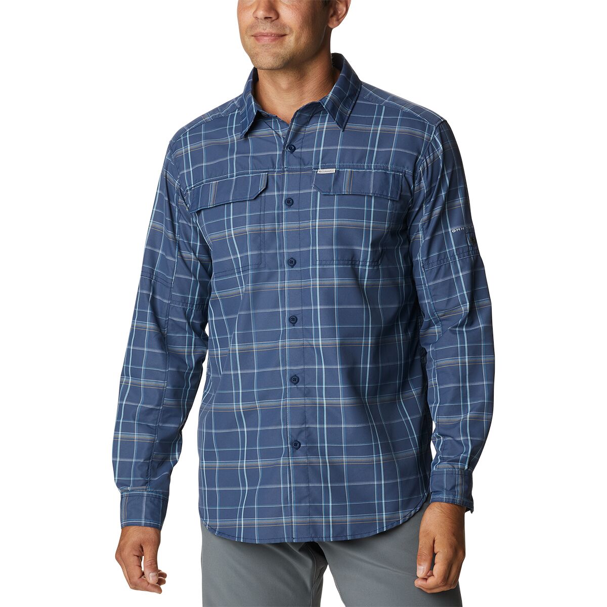 Columbia Silver Ridge 2.0 Plaid: Camisa Técnica De Manga Larga Con Protección Solar UPF 50 Y Repelente A La Humedad