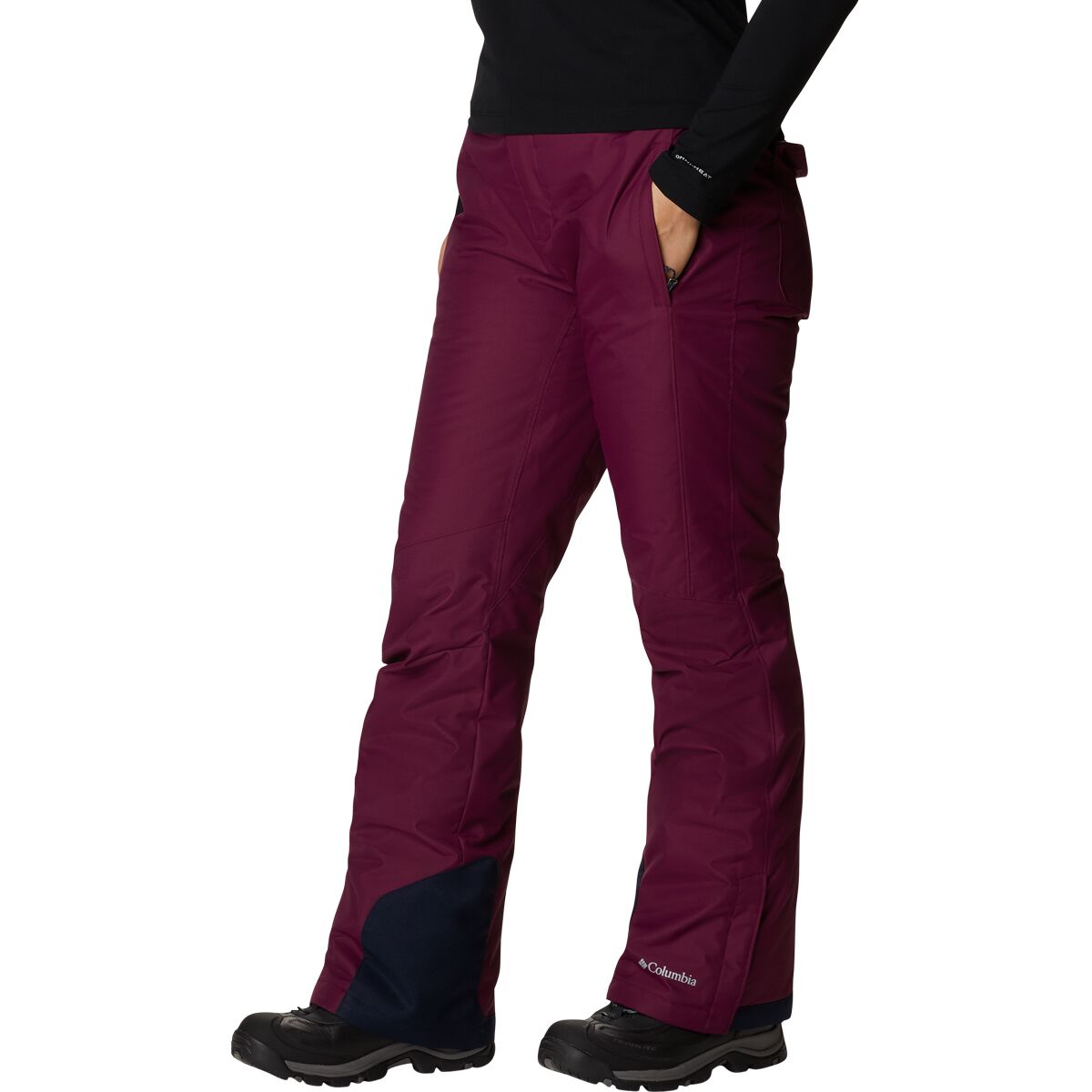 Columbia BUGABOO - Pantaloni da sci - white/bianco