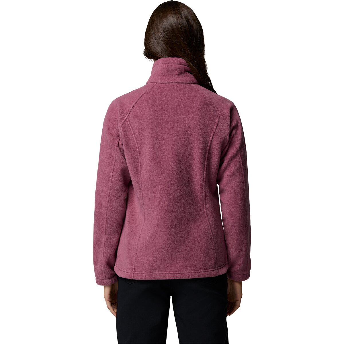 Женская куртка Columbia Benton Springs Full-Zip Fleece, цвет: Состаренный розовато-лиловый — фото 6