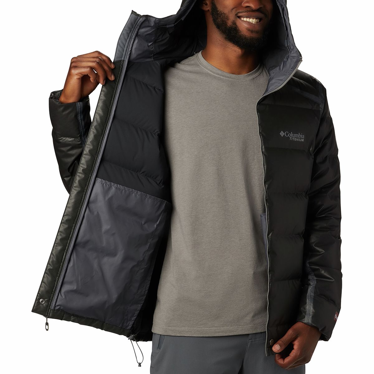 Columbia Titanium Outdry EX Alta Peak Down Jacket Men's Clothing