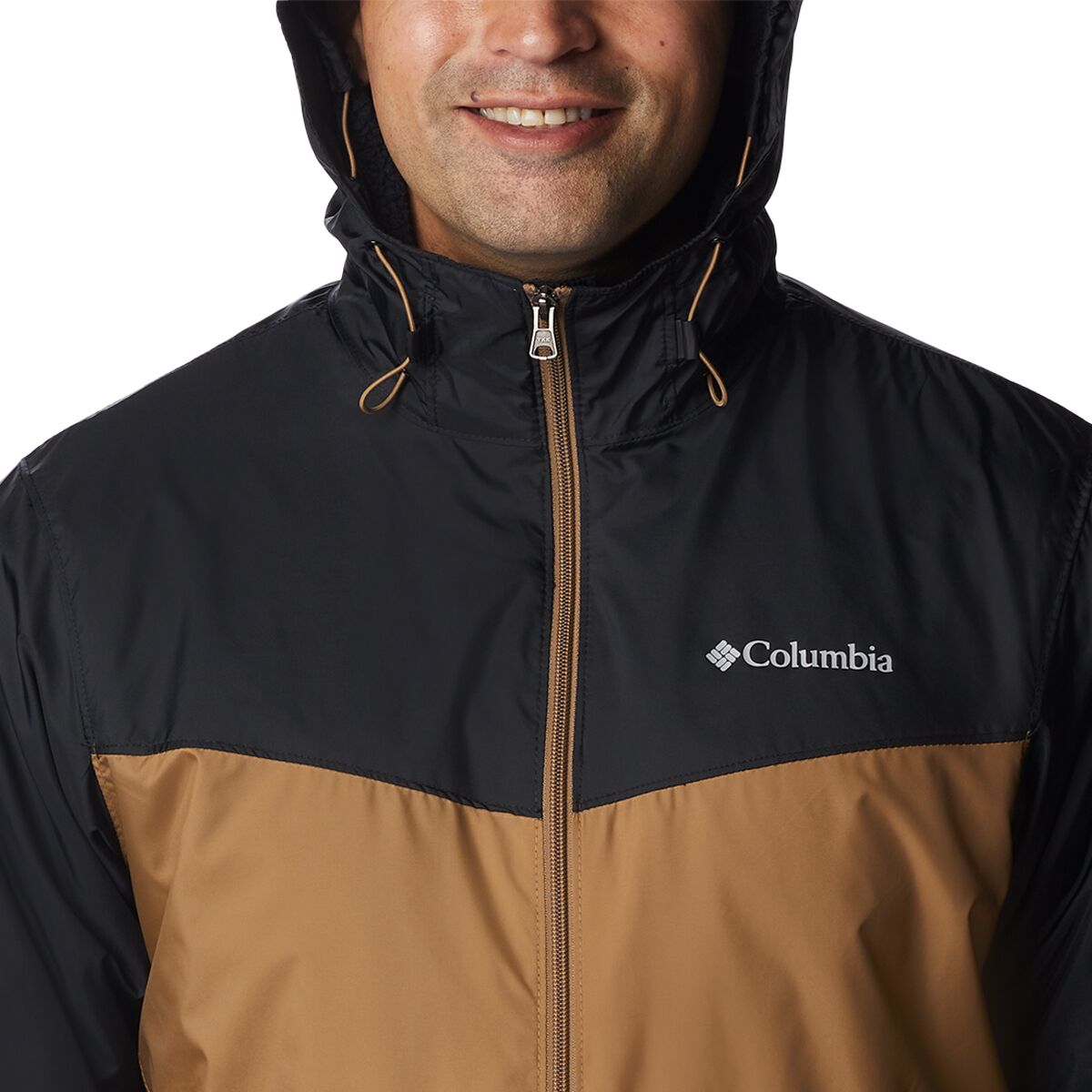 Columbia Boys Glennaker Sherpa Lined Jacket - Water-Resistant Rain Jacket With Fleece Lining, Adjustable Hood - View #8