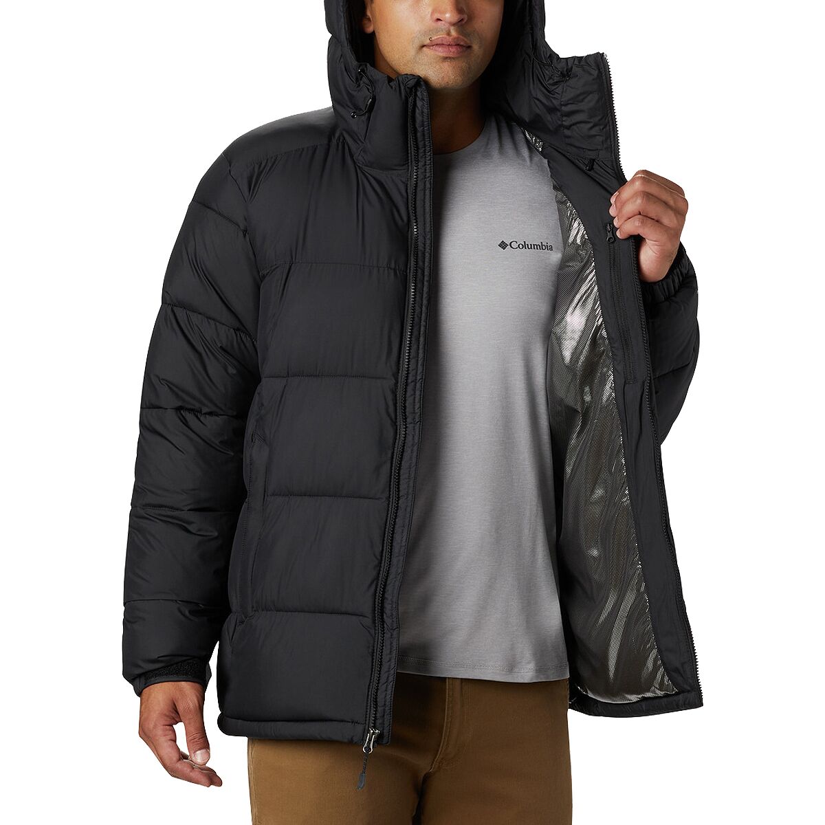 Giacca Invernale Columbia Pike Lake Uomo Con Cappuccio - Impermeabile E Termica - Foto 6