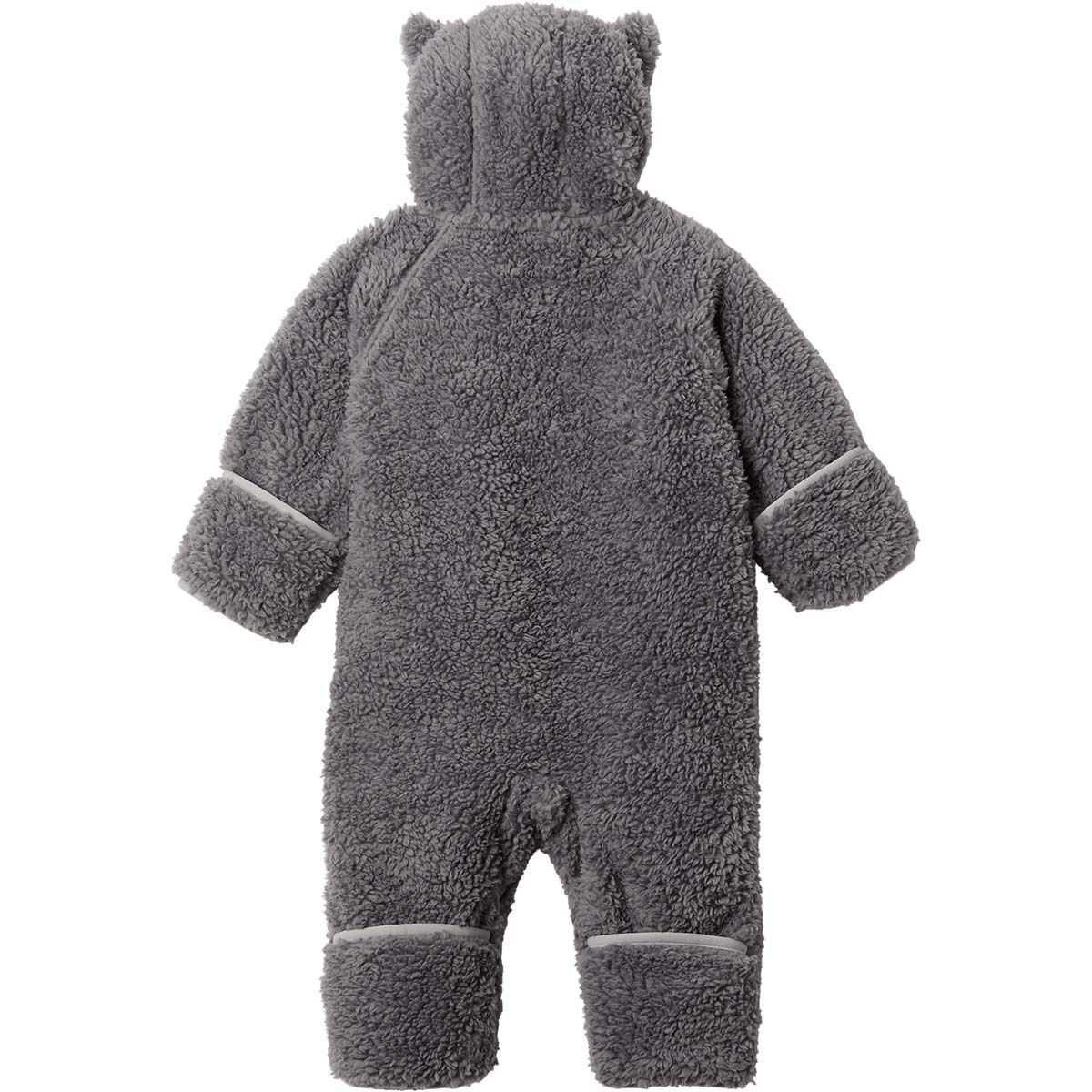 Combinaison Polaire Bébé Columbia Foxy Baby - Sherpa Doux, Capuche, Pieds Et Mains Rabattables, Tailles 0/3 à 18/24 Mois