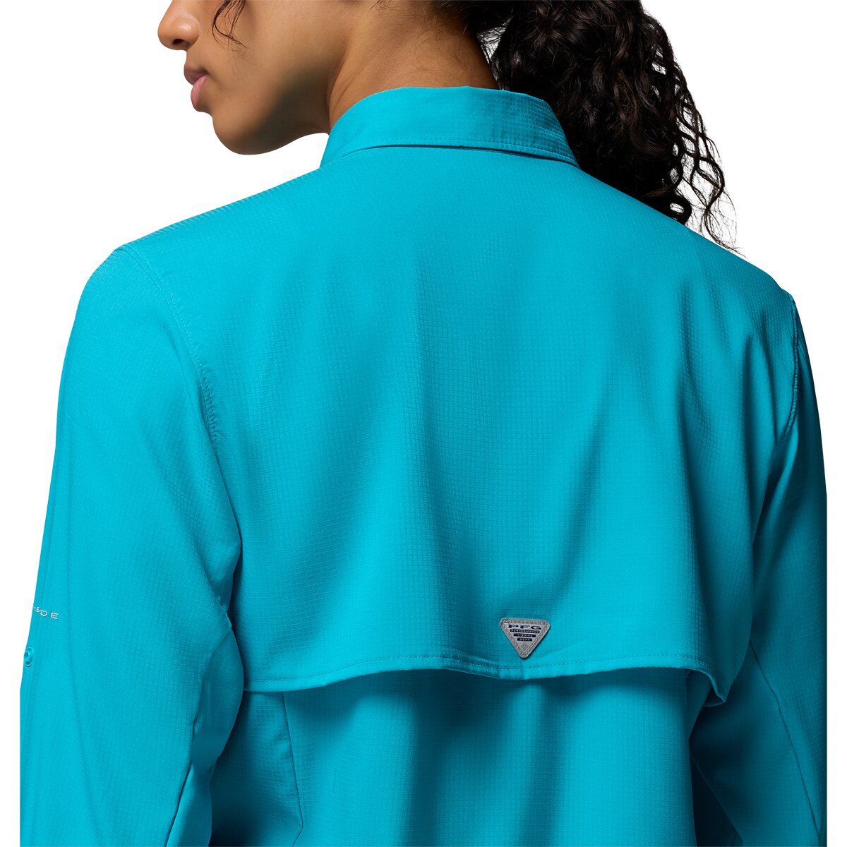 Женская рубашка Columbia Tamiami II Long-Sleeve Shirt, цвет: Океанский — фото 7