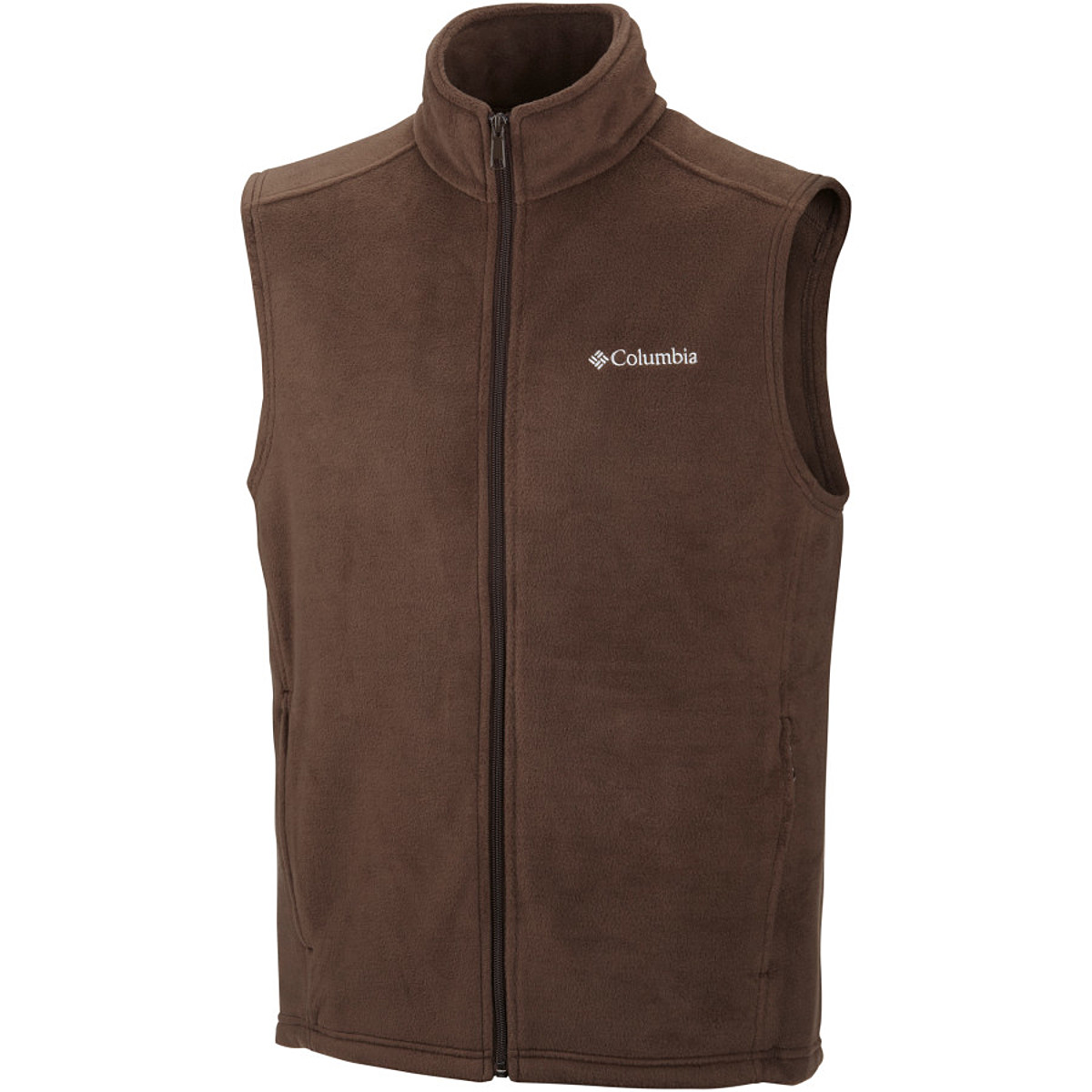 Gilet Pile Uomo Columbia Cathedral Peak – Senza Maniche, Tasche Con Cerniera, Colletto Alto