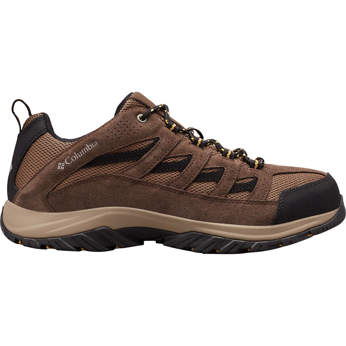 Мужские кроссовки Columbia Crestwood Hiking, цвет: Тёмный коричневый