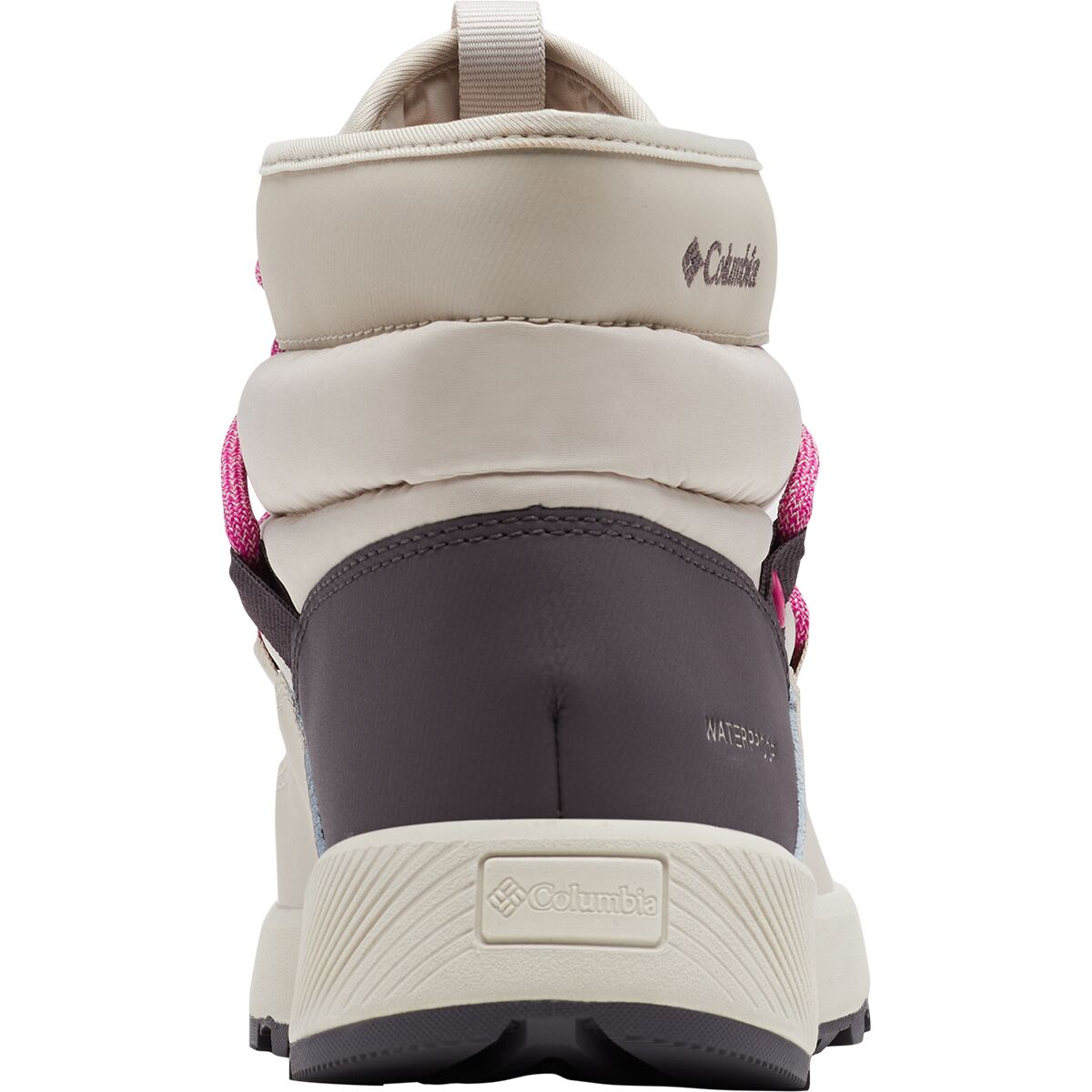Columbia Slopeside Village Omni-Heat Mid WP wasserdichte Schneestiefel für Damen, Blau (Nocturnal x Beetroot), 37.5 EU
