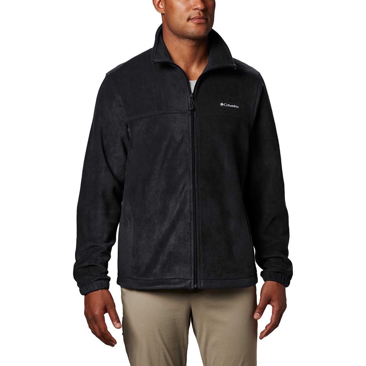 Columbia Herren Steens Mountain Fleecejacke – Full Zip, Weiches Fleece, Sicherheitstasche