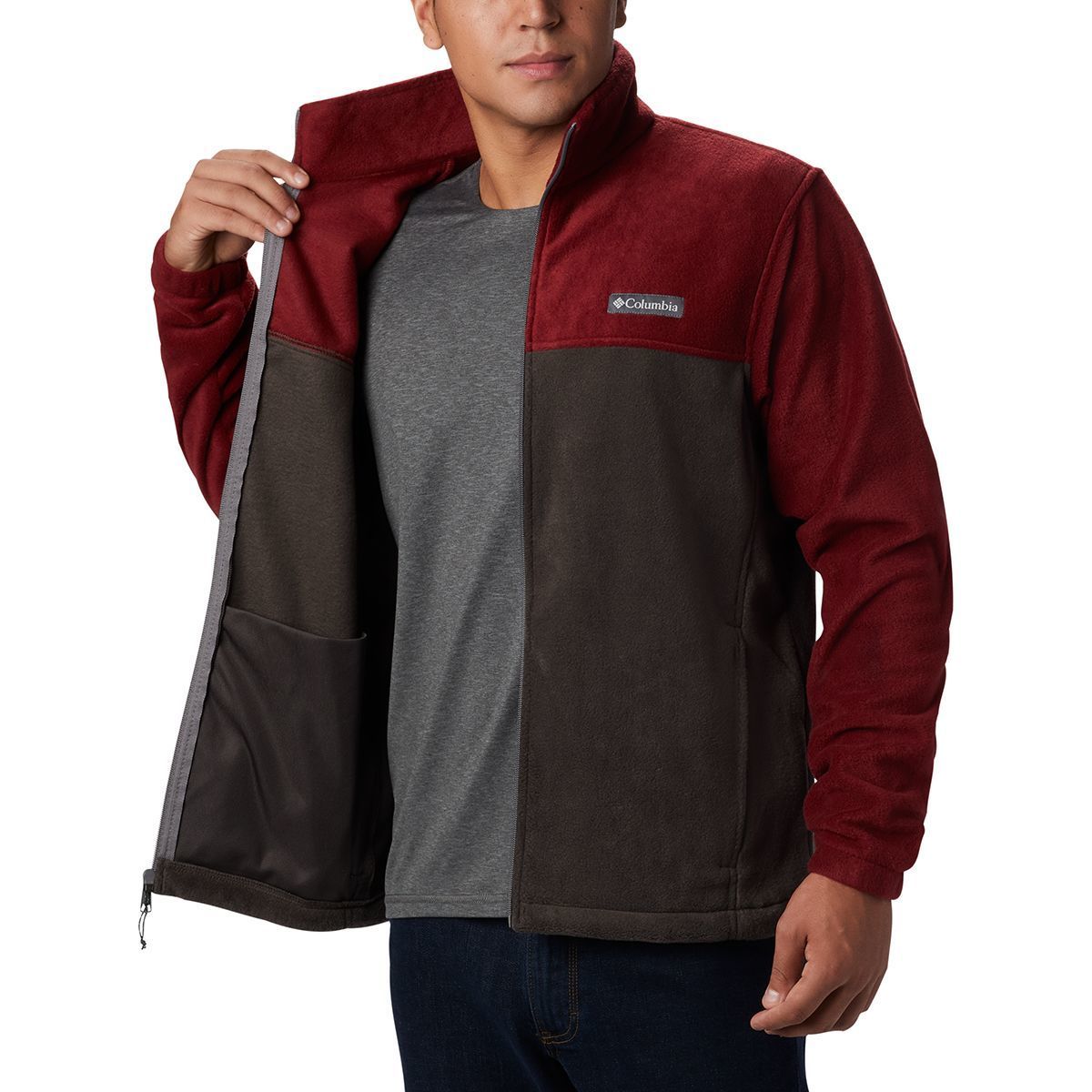 Columbia Steens Mountain Full Zip 2.0 Veste Polaire Homme - Tabac L