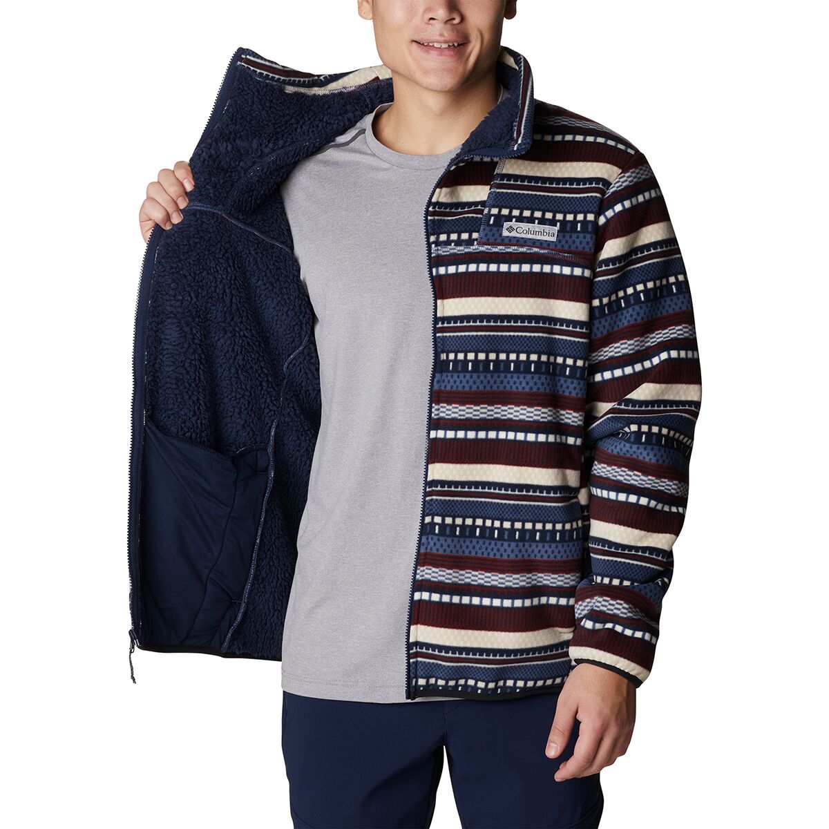 Columbia Winter Pass FullZip Fleece Jacket Men's Clothing