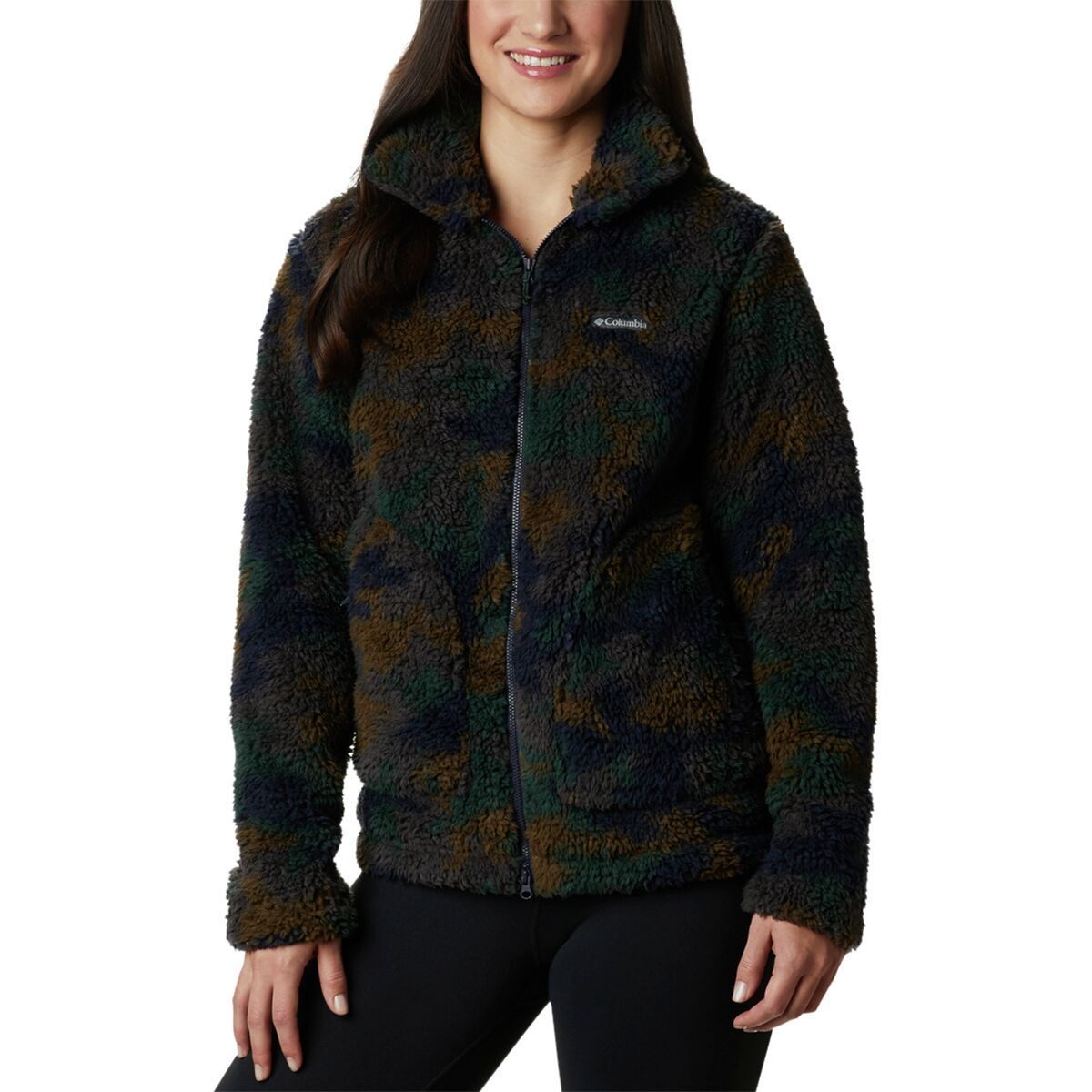 columbia brown sherpa jacket