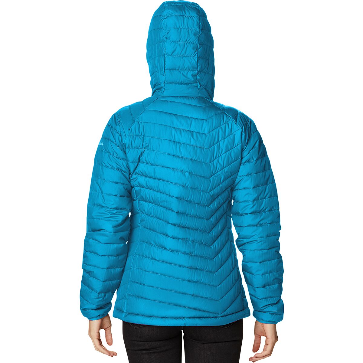 Columbia Powder Lite Hooded Jacket jacheta de primavara pt. femei - negru | Columbia