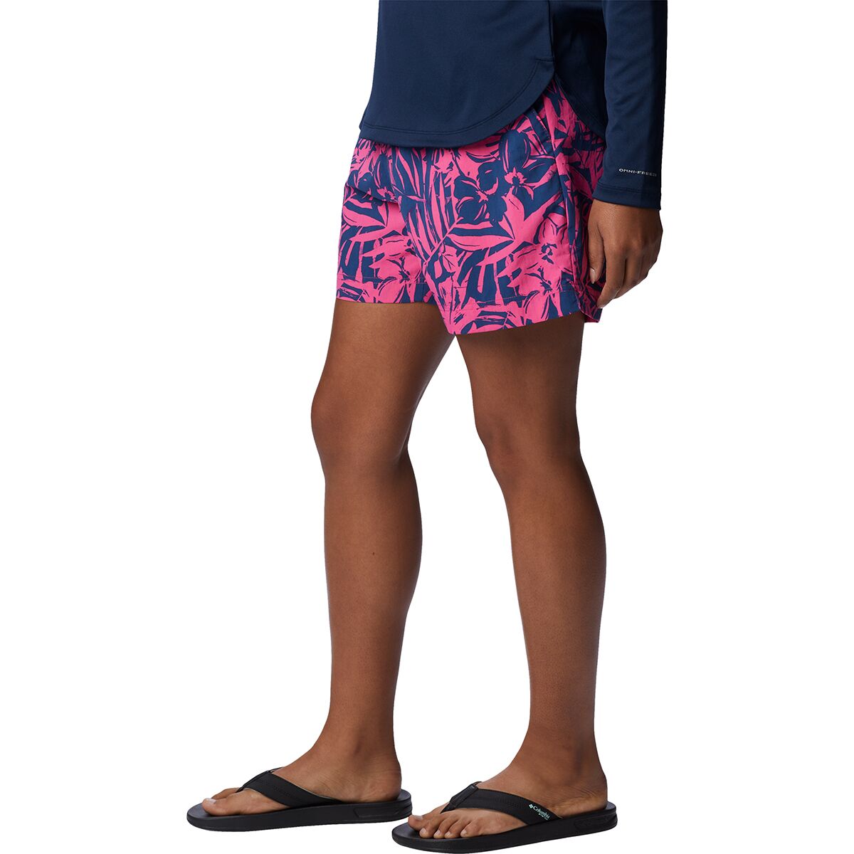 Pantaloncini Da Trekking Columbia Super Backcast Uomo – Nylon 100% Con Protezione UPF 50 – Asciugatura Rapida Per Pesca E Spiaggia – Grigio Città