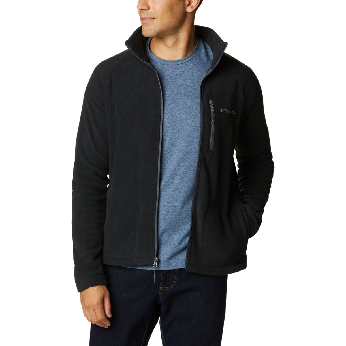 Columbia Fast Trek II Fleece Jacket Men's Clothing