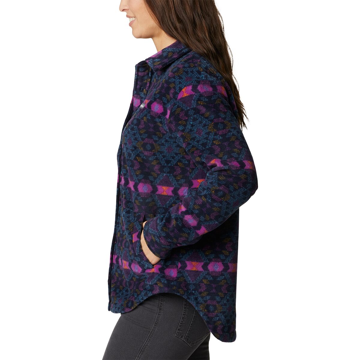 Columbia BENTON SPRINGS™ SHIRT JACKET II - Fleecejas - nocturnal