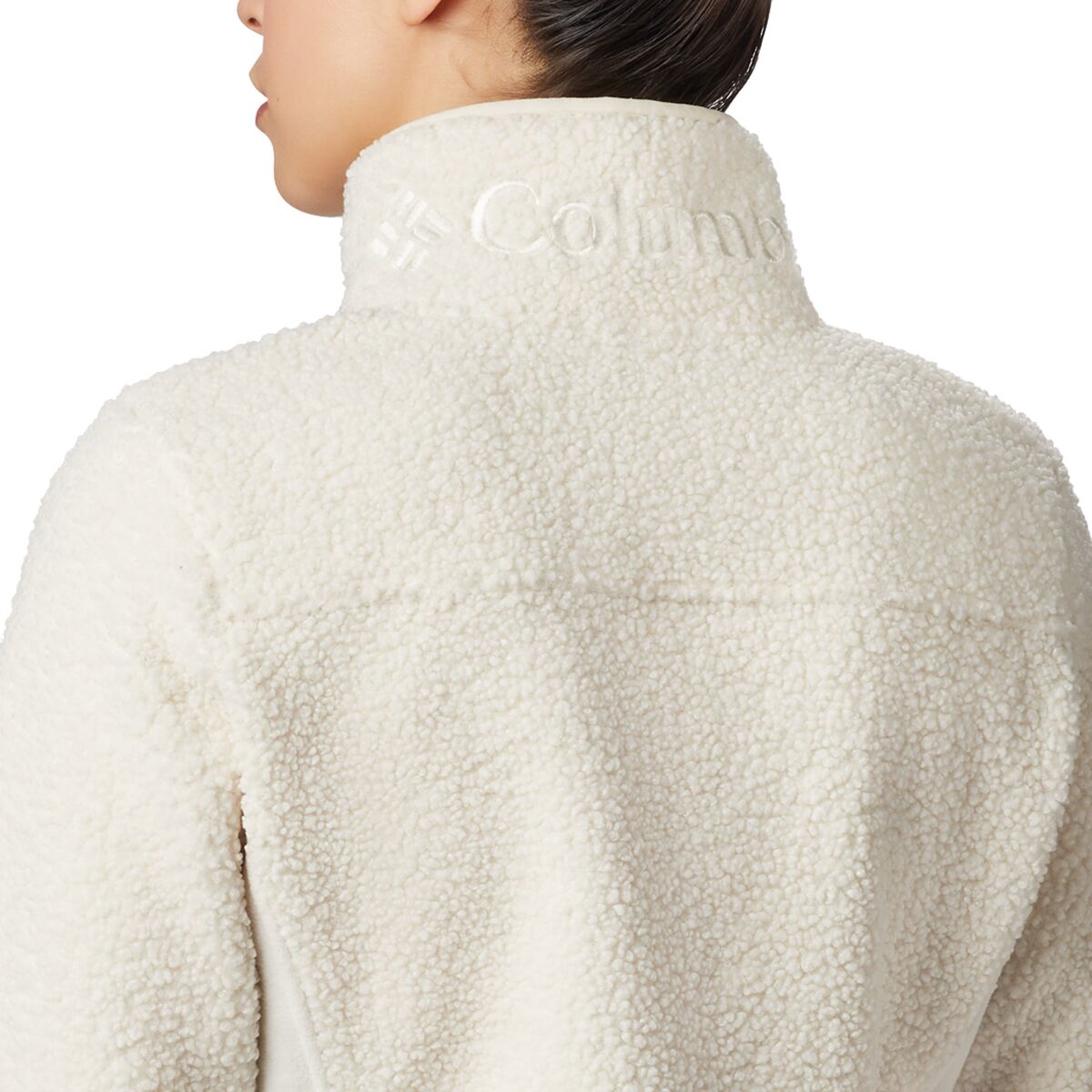 COLUMBIA PANORAMA FULL ZIP BLACK - Fleece jas