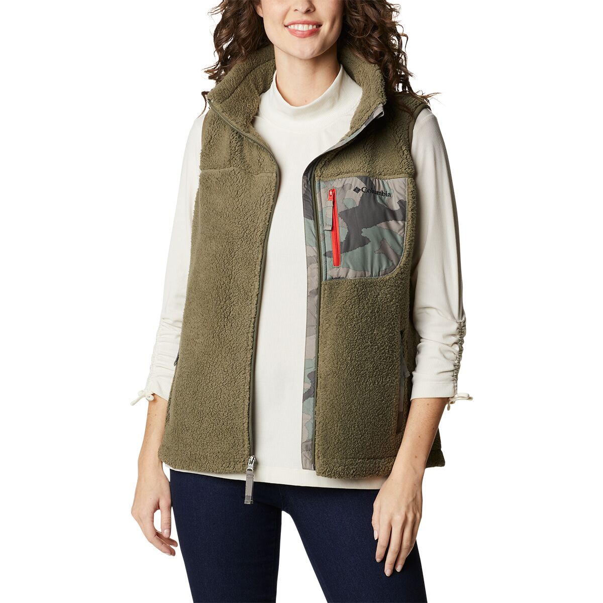 Columbia West Bend™ Vest II Black Dames Sweatshirts - View #9