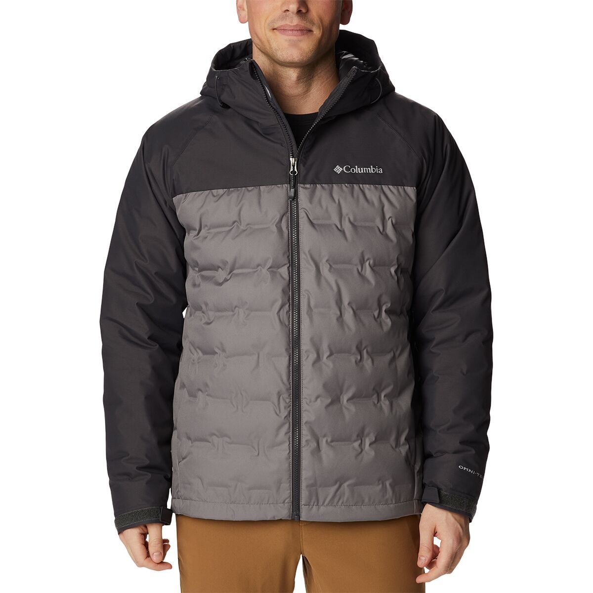 Columbia Grand Trek II Down Hooded Jacket Men's Clothing