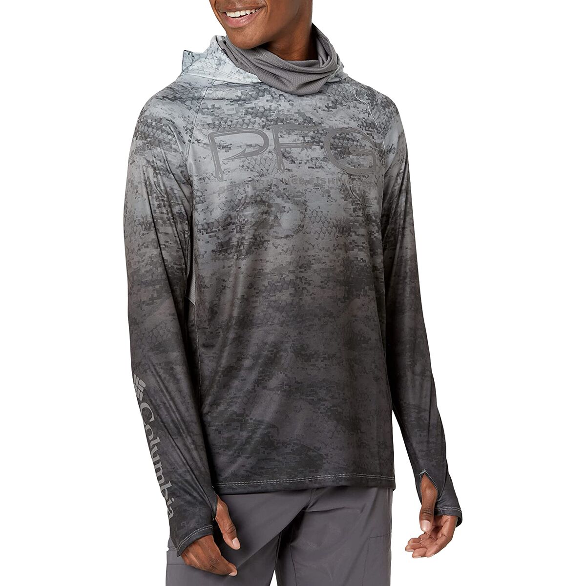 Chemise Columbia Manches Longues Homme XL - Super Terminal Tackle Camouflage Ombre