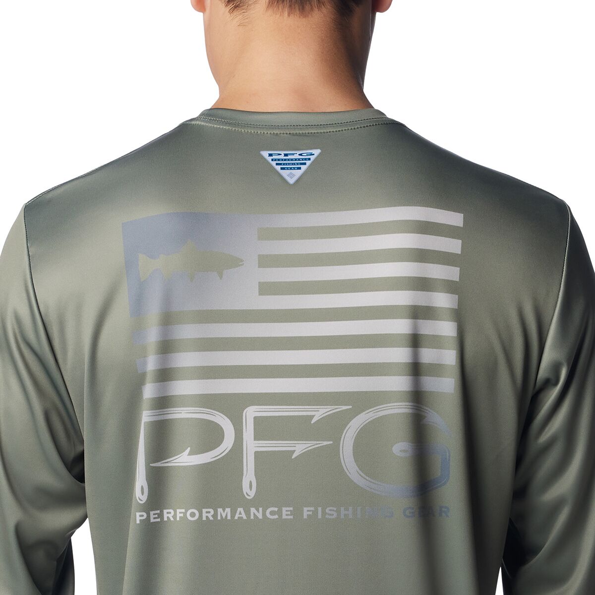 Columbia Terminal Tackle PFG Fish Star Long-Sleeve Shirt -...