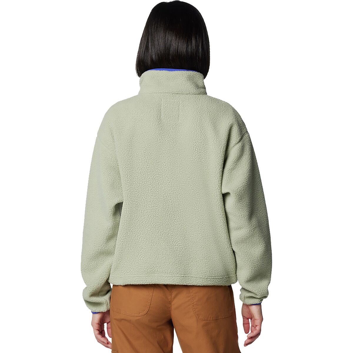 Columbia Helvetia II Cropped 1/2-Snap Fleece Pullover -...