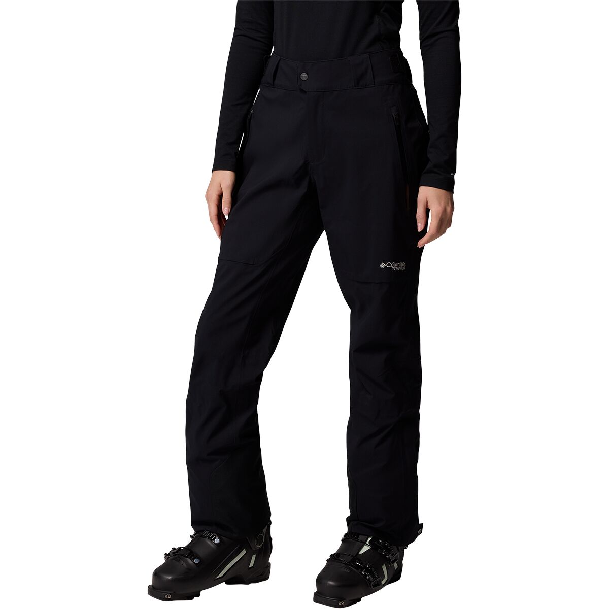 Женские брюки Columbia Platinum Peak II 3L Pant, цвет: Чёрный — фото 2