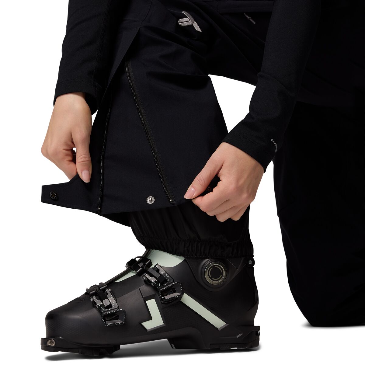 Женские брюки Columbia Platinum Peak II 3L Pant, цвет: Чёрный — фото 7