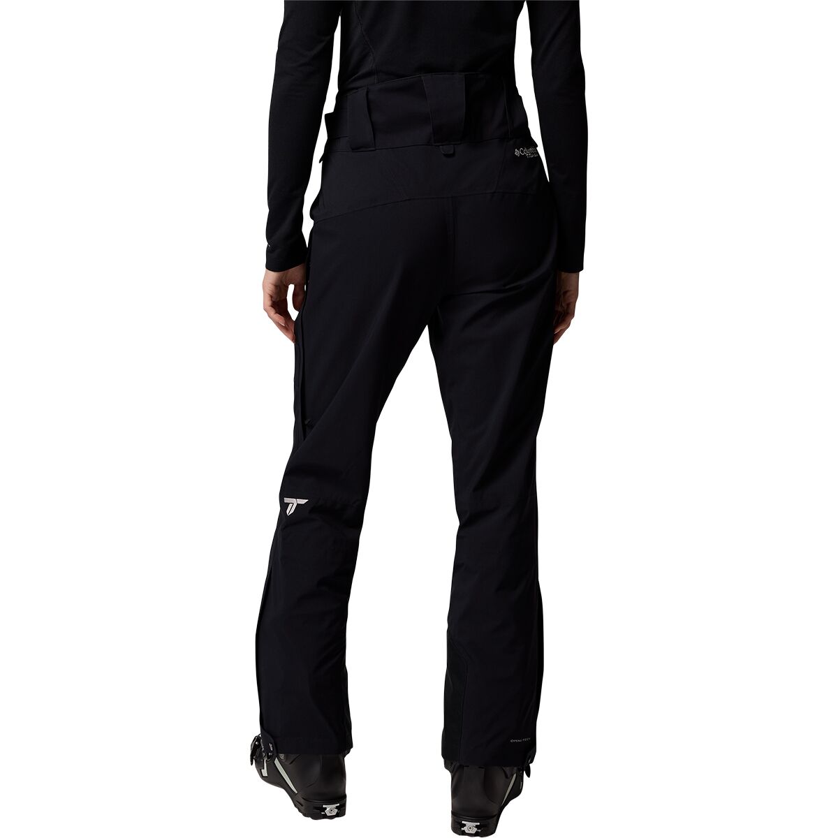 Женские брюки Columbia Platinum Peak II 3L Pant, цвет: Чёрный — фото 9