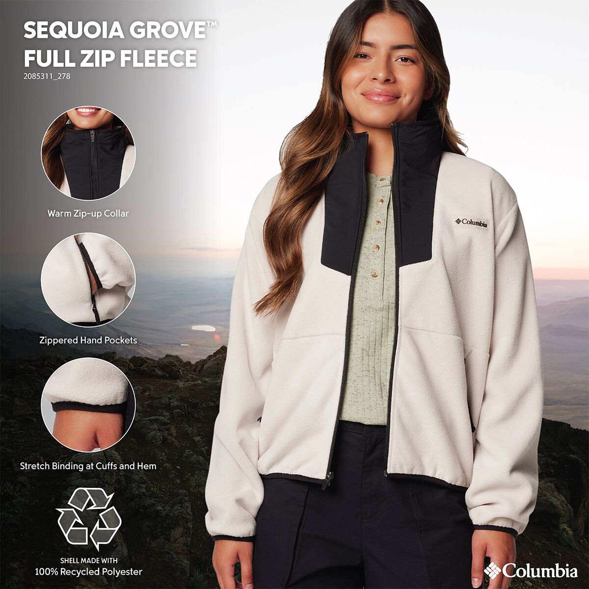 Columbia Sequoia Grove Full-Zip Fleece Jacket - Women´s